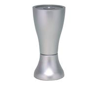 17135 Q.TA' 12 PIEDINO REGOLABILE ABS 90 MM P0224 ALLUMINIO