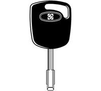 17159 Q.TA' 2 SILCA FO21TE CHIAVE TRANSPONDER VUOTA ACCIAIO