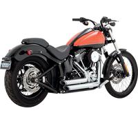 17225 Scarico SHORT SHOTS STAGGERED cromato HD FLHTCUSE7 1800 ABS 12 VANCE&HINES