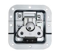 17283 P - Chiusura a farfalla a mezza gomito, 12 mm di profondità con occhiello.