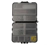 173pcs Carp Fishing Tackle Box Kit con accessori assortiti in 12 scomparti per la pesca alla carpa e pesca grossolana