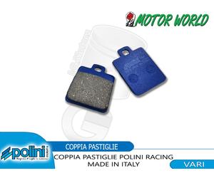 174.0014 PASTIGLIE ANTERIORI POLINI FOR RACE PER PIAGGIO GILERA STALKER