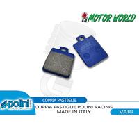 174.0014 PASTIGLIE ANTERIORI POLINI FOR RACE PIAGGIO ZIP 50 2T SP H2O