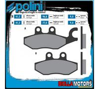 174.0097 PASTIGLIE FRENO POLINI POSTERIORE PIAGGIO MP3 300 IE LT 300CC 2010-2011