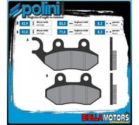 174.2099 PASTIGLIE FRENO POLINI ANTERIORE SYM SYMPHONY 50 SR 50CC 2010- SINTERIZ