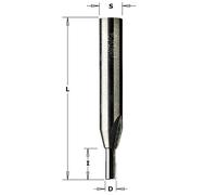 CMT 174.040.11 - Fresa a taglienti diritti per pantografo, S=Ø8mm, D=4mm, L=55mm