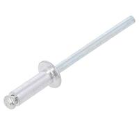 1741RV 3,8K rivetto alluminio diametro rivetto: 4 mm L. Rivetto: 10 mm 500 pz...