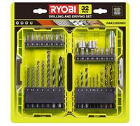 174543 RYOBI Gemischter Bohr- und Schrauber-Satz - 30 Teile