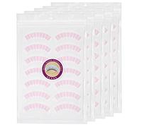 175 coppie per ciglia estensione adesiva per occhiali Punti di posizionamento adesivo Adesivi per mappatura ciglia principiante amichevole per ciglio per ciglia Aid Bedy Training