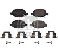 175268 FEBI BILSTEIN Kit pastiglie freno, Freno a disco per FIAT