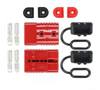 175A per batteria Connettore Set 2PC 600V Genderless 175A per batteria | Design senza genere, montaggio rapido, previene la mancata corrispondenza, capacità 175 A, valutazione 600 V