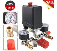 175PSI 20A Pressostato Compressore Aria Interruttore Controllo Pressione Valve