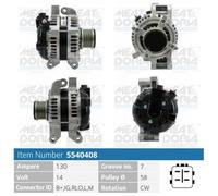 177 CV Alternatore per LEXUS IS II E2 220d KW 130 CV 177