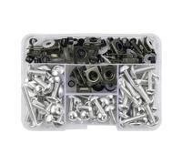 177 PZ M5 M6 Viti Bulloni Moto Fair Bolt Per YMA YZF R1 R15 R25 R3 R6 R125 MT03 MT07 MT10(Silver)