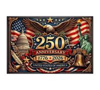 1776-2026 Jigsaw Puzzle | America Anniversaries Challenging Puzzles | National Celebration Art Jigsaw,for Home Living Room Bedroom Office 4th of July Memorial Day Veterans Day