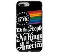 1776 We The People No Kings In America Orgoglio Rainbow Custodia per iPhone 7 Plus/8 Plus