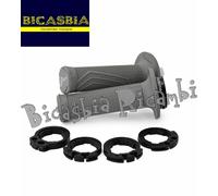 17885 - COPPIA MANOPOLE DOMINO D-LOCK COLORE GRIGIO Suzuki RMZ 250 / 450F 2016-2