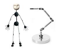 17cm,Kit di Animazione di Scheletro + Stop Motion della Figura del marionetto di Metallo Fai da Te, Facile da assemblare per la Progettazione del Personaggio Animato 12CM-20CM Animation
