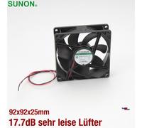 17dB Silenzioso Quiet Cooler Ventola 90MM 25MM 92x92x25 SUNON HA92251V4 12V PSU
