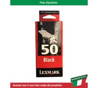 Originale Lexmark Tintendruckkopfpatrone 50 Nero per Z 22 32 705