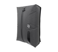 17L Gray Flat Bottom Efficient Vacuum Bag for Travels Featuring Space Saving Design and Nylon Construction Tear Proof