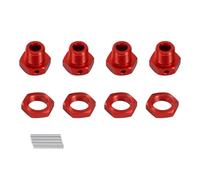 17mm Alluminio Lega 6mm Esteso Mozzo Esagonale Set per Arrma Kraton 4s Outcast