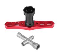 17mm Chiave per Dado Ruota, Design in Lega CNC | Adatto per M2, M2.5, M3, M4, dimensioni compatte, facile da trasportare