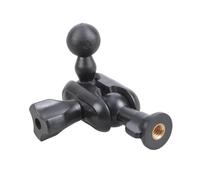 17mm Sfera Verticale Montaggio Conversione 1/4 "Filettatura Testa A Sfera Adattatori Per Supporto Del Telefono Generale Staffe Della Macchina Fotografica Adattatori Verticali Del Telefono Per Supporti