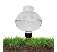 17Oz Self Watering Globes, Automatic Plant Watering Drippers, Slow Release Irrigation Device with Lid, Glass Plant Irrigation Bulbs, Water System for Potted Plants Indoor Outdoor Garden Lawn