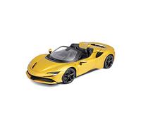 MODELLINO AUTO STATICO DIECAST FERRARI SF90 STRADALE HYBRID SPIDER OPEN 1/18