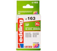 18-163 EDD-163 Ink Cartridge 1 x Three-Colour Suitable for HP No. 22 (C9352AE)