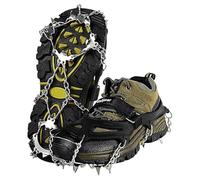 18/19 Denti Ghiaccio Pinze Spikes Outdoor Inverno Neve Ramponi Tacchetti Catena Artiglio Grip Boot Covers Ice Pinze Catena