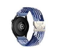 18 20 22mm cinturino elastico in nylon for Huawei Wacth GT5 GT4 Pro braccialetto for Samsung Watch7/6/5 40mm 44mm cinturino ad adattamento rapido(Blueberry color,20mm)