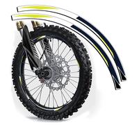 18 & 21 INCH Dirt Bike Cerchio Protettori Ruota Calcomanie Nastro Grafico