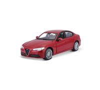 18-21080 RD Bburago - Alfa Romeo Giulia (2016), rossa - Scala 1:24