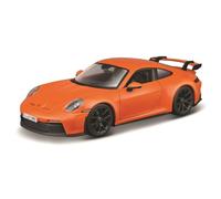 MODELLINO AUTO STATICO DIECAST PORSCHE 911 992 GT3 COUPE 2021 ARANCIO SCALA 1/24