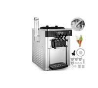 18-28L/H Macchine for gelato soft Commerciale Sorbetto Dispositivi di raffreddamento Tricolore Tavolo dolce Cono Distributore automatico di attrezzature for il congelamento(Orange 2200W,28L/H)