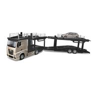 18-31458 Bburago Street Fire - Bisarca Mercedes-Benz + VW Polo GTI Mark 5 - 1:43