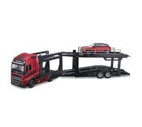 18-31462 Bburago Street Fire -Bisarca Volvo FH16 + Land Rover LRX Concept - 1:43