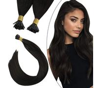 18"-32" bacchetta diritta veri Remy capelli umani mi-punta nelle estensioni 100g