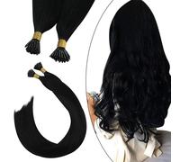 18"-32" bacchetta diritta veri Remy capelli umani mi-punta nelle estensioni 100g