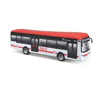 18-32102 Bburago Street Fire - City bus - rosso