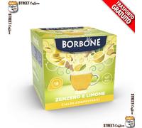 18 36 54 72 144 Cialde filtrocarta ESE 44 Caffè Borbone Zenzero e Limone