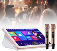 18,5 Pollici KTV Karaoke Machine, All In One Karaoke Machine, Supporto 20 Opzioni Di Lingua, Più Metodi Di Ordinazione Canzone, Built-in DSP Regolazione Del Suono, Il Supporto Di Connessione WIFI, Per