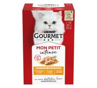 Gourmet Mon Petit 24 x 50 g Alimento umido per gatti - Anatra, Pollo, Tacchino