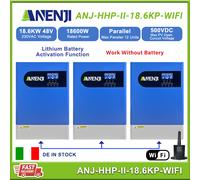 18.6KW Inverter solare Off-Grid ibrido 230V/380V 1&3Phase MPPT 120A parallelo