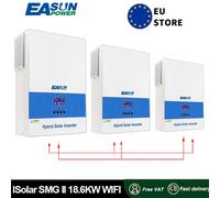 18.6KW Off Grid Solar Inverter 48V 220V Mppt 120A Regolatore di carica Onda sinusoidale pura Ingresso fotovoltaico 500V con supporto WIFI BMS 3 fasi