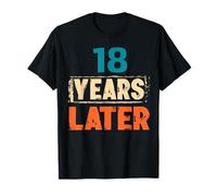 18 Anni Dopo Diciotto 18 Compleanno Maglietta