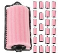 18 bigodini in spugna senza calore: bigodini per arricciare i capelli corti e