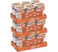 18 brick estathè Pesca Vero Infuso di Foglie di Thè Brick per estathe 6x200ml per estathe 6 x 200 ml te tè estate bevanda fredda e pratica con cannuccia